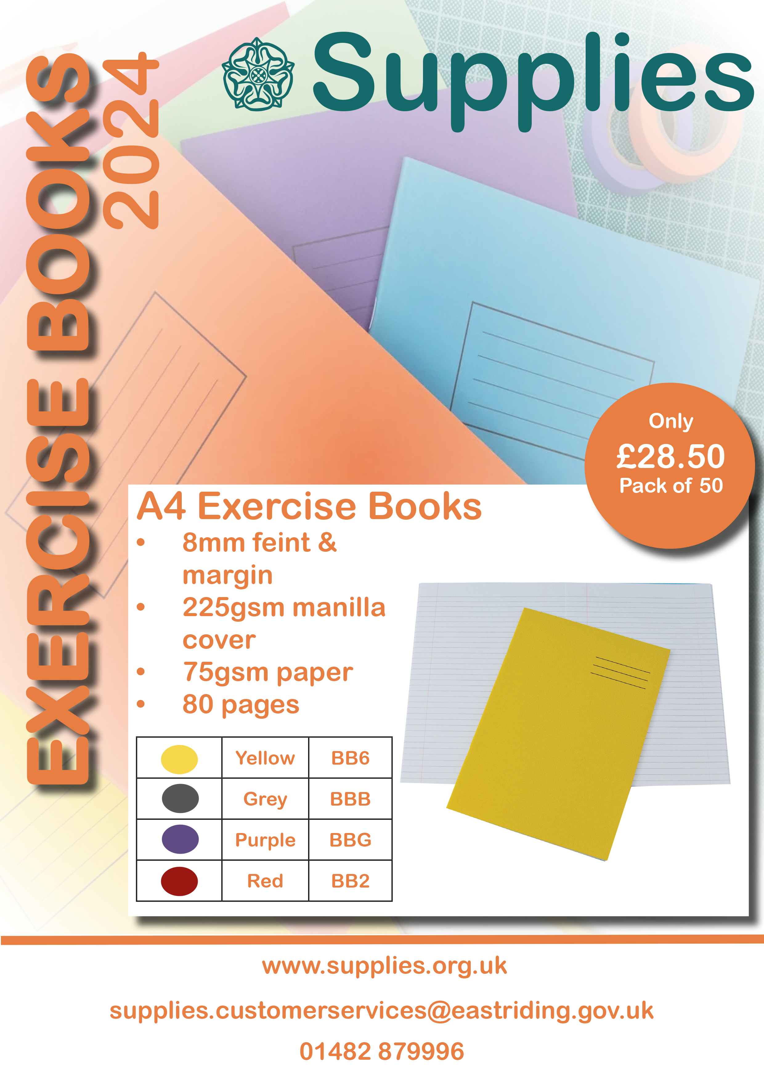 Exercise Book Flyer
