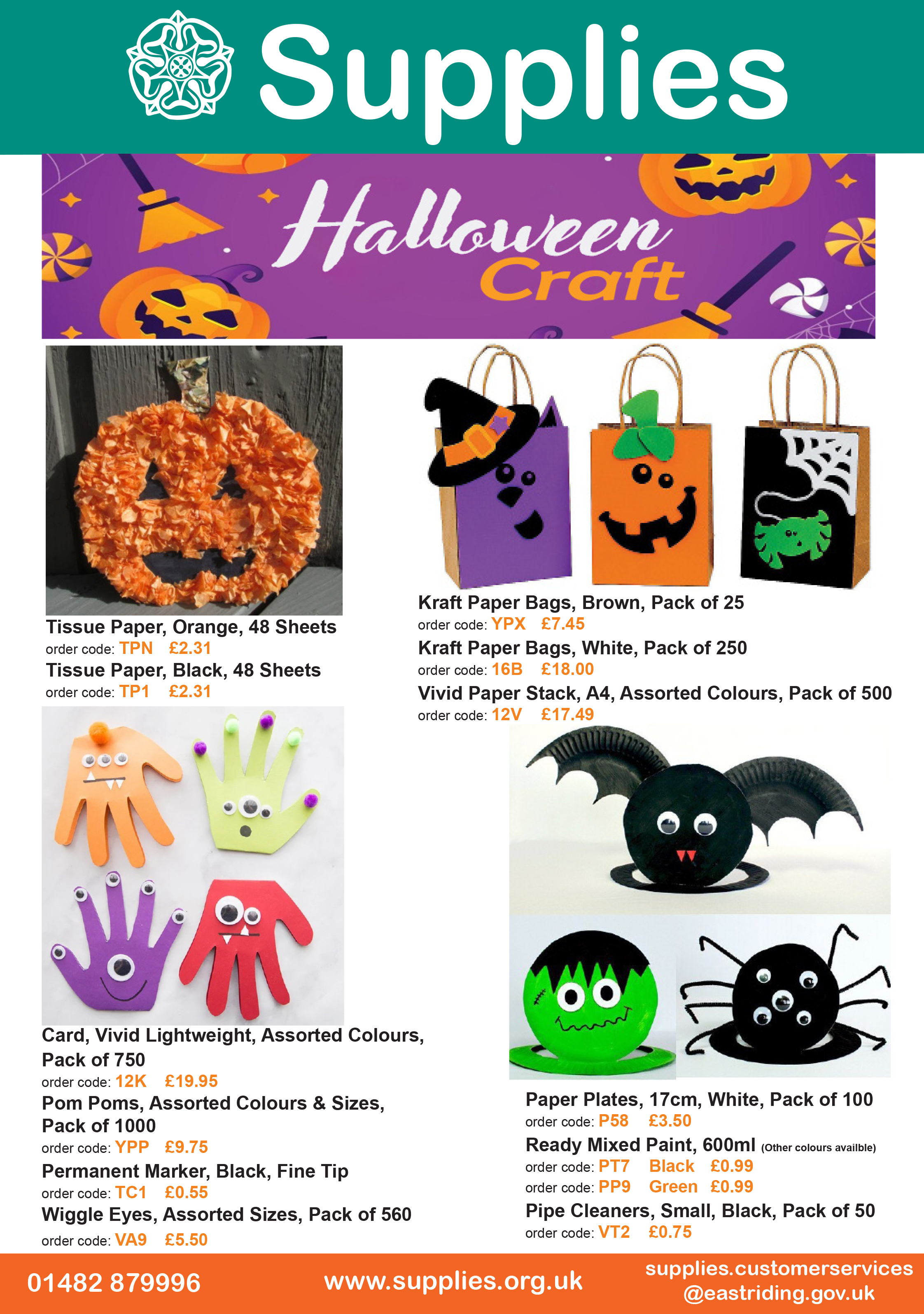 Halloween Craft Flyer