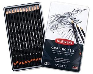 Derwent Graphic Sketching Set, Pack of 12