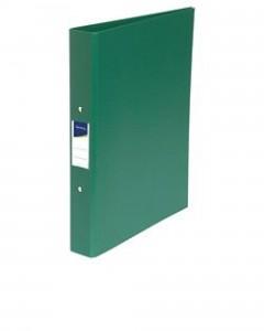 Ring Binders A4, Standard Punching, Green