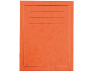 Exercise Books, A4, 80 Pages, Ruled 10mm Squared, Orange Covers, Pack of 50