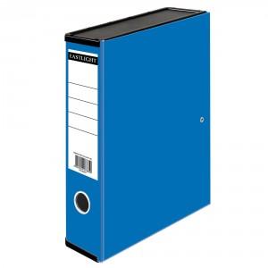 Box File with Lid Clip, Foolscap - Blue