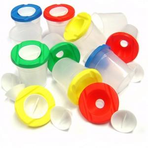 Paint Pots with Clip-Seal lids, Pack of 10