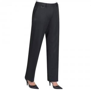 Womens Suit Trousers, Black, Size 6R