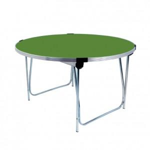 Gopak Round Folding Table , 1220(Dia)x635mm, Green