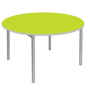 Gopak Enviro Table, 1200mm Round, 710mm, Acid Green