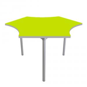 Gopak Enviro Link Table, 1200 Dia x 640mm, Acid Green