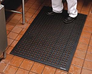 Comfort Flow Non Slip Mat (With Holes), 58x86cm