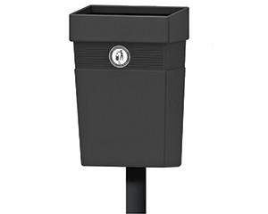 Regent Post/Wall Open Bin, 30 litres