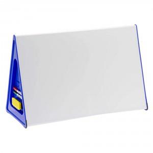 Wedge Whiteboard, Landscape, A2, Blue