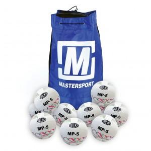 Netball, Size 5, Wilks MasterPlay Rubber, Pack of 10