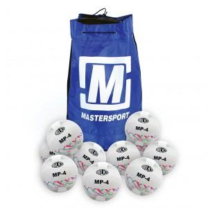 Netball, Size 4, Wilks MasterPlay Rubber, Pack of 10