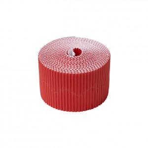 Bordette Roll, 2 x 7.5m strips, Bright Red