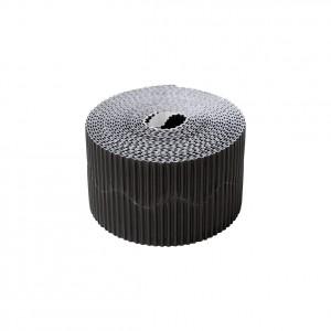 Bordette Roll, 2 x 7.5m strips, Black