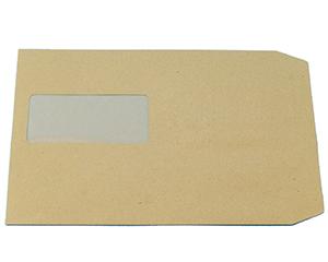 Envelopes, Pocket, C5, Buff Manilla, Self Seal, Window, Pack of 500