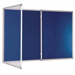 Tamperproof Noticeboard, Double Door, 1200 x 1800mm