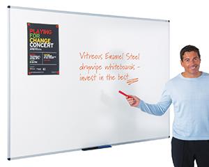 Whiteboard, VES Magnetic, 900x1200mm