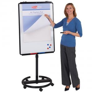 Easel, Ultimate Mobile Flipchart, Black