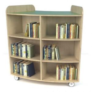 KUBBYCLASS JUNIOR CURVED BOOKCASE 1250x1200x676MM 