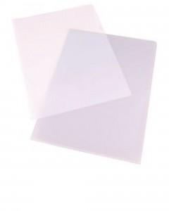 Cut Flush Folders, A4, Clear, Pack of 100