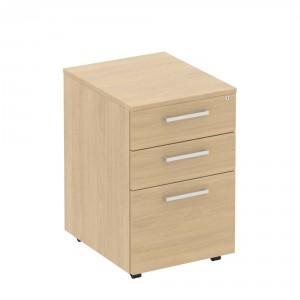 ​Baseline Under Desk Mobile Pedestal size 418 x 600 x 640mm 3 drawers 2 x shallow & 1 x deep