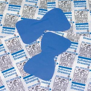 Blue Fingertip Wing Plasters, Pack of 50 