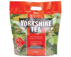 Tea Bags, Yorkshire, Pack of 480