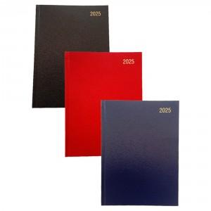 2025 A5 Diary, Week To View, Business Colours