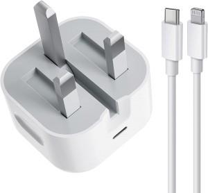 Universal USB-C Power Adapter With Lightening Cable 