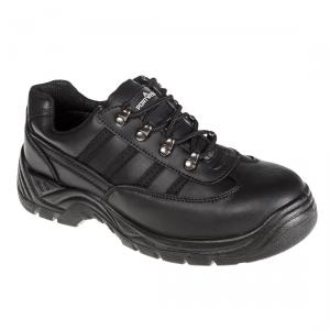 Safety Trainers, Portwest FW25, Black, Size 7