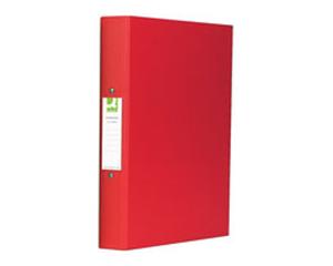 Ring Binders, A4, 20mm capacity, 2 Ring, Red