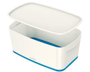 Leitz MyBox WOW Small with lid, Blue