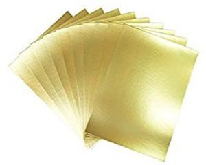 Card, Pack of 20, A4, Gold