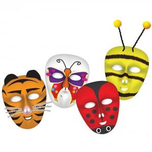 Play Masks, Pack of 10