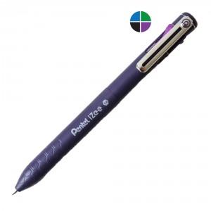 Pentel iZee 4 Colour Retractable Ballpoint Pen, Pack of 12