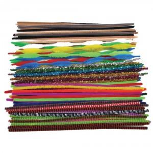 Pipe Cleaners, 30cm, Assorted Colours, Pack of 250