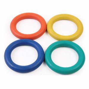 Quoits,  Foam Rubber, Pack of 4, Assorted Colours - Red/Yellow/Blue/Green