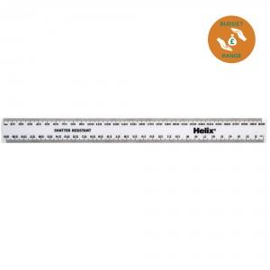 Ruler, 30cm, White, Pack of 10