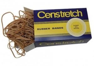 Rubber Bands, Thick, 454g Pack