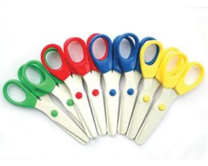 Scissors, Childrens Plastic, 125mm, Pack of 8