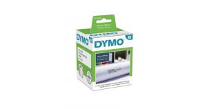 Dymo Labels, Paper, White, 89x36mm, Pack of 2