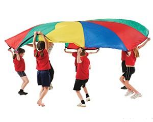 Multi-Coloured Parachute, 3.65m dia