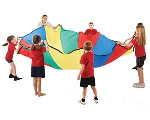 *SALE* Multi-Coloured Parachutes, 6.1m dia