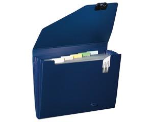 Organiser, 6 Part, Dark Blue