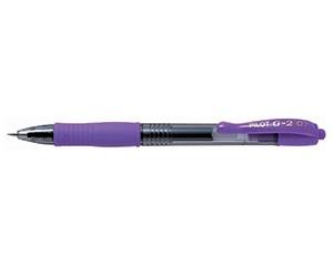 Gel Ink Retractable Pen, Voilet