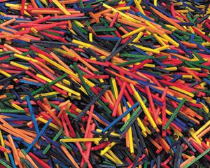 Matchsticks, Assorted Colours, Pack of 1000