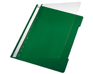 Folders, Clear View, Green