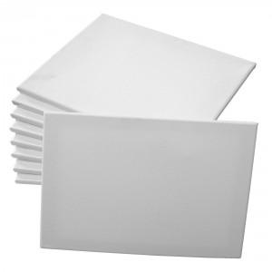 Stretched Canvas, Large, 405x610mm, White