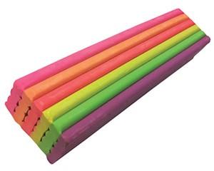 Plasticine, Pack of 6, Neon Colours