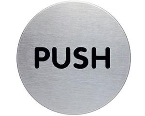 Pictogram Sign, Push